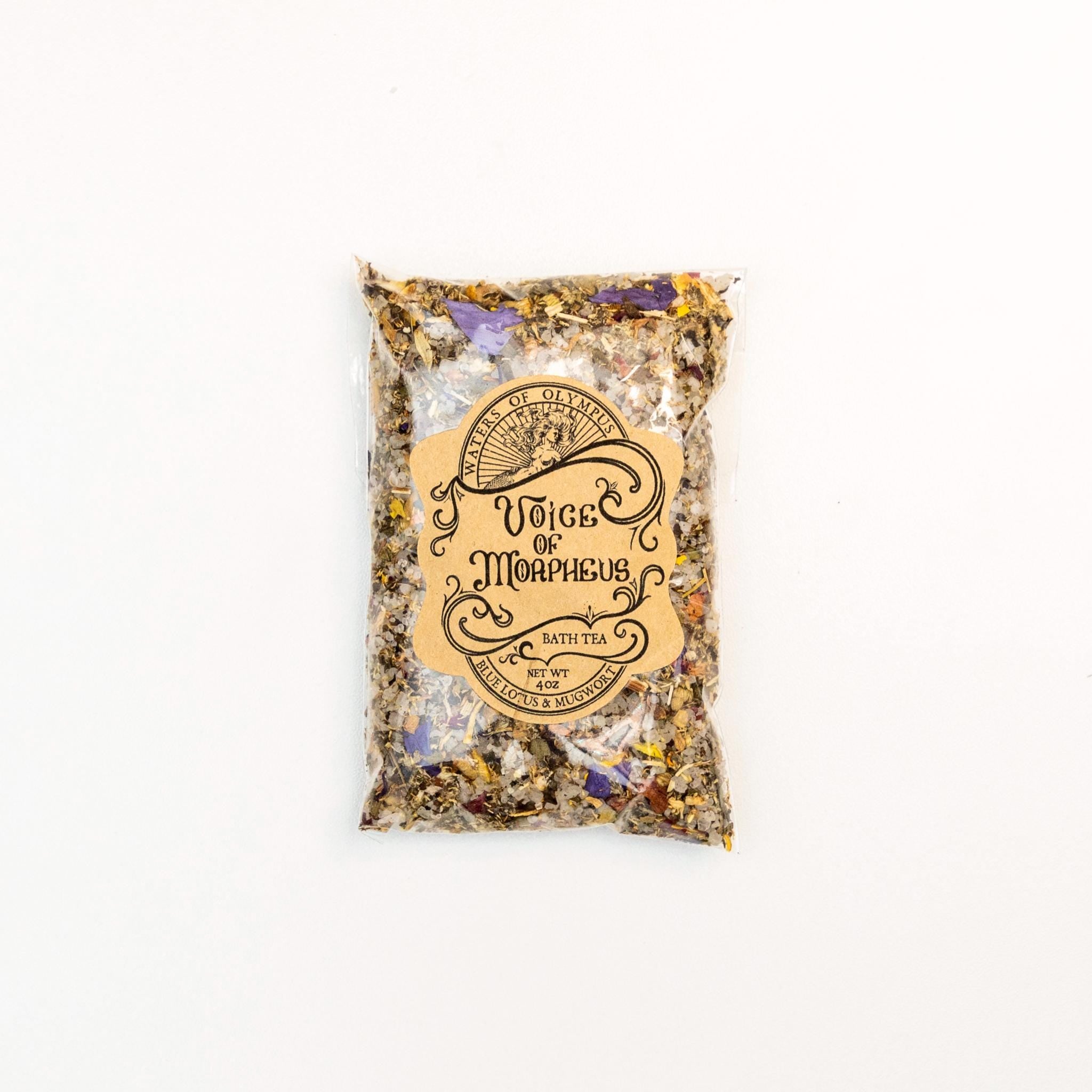 Voice of Morpheus Blue Lotus & Mugwort Chamomile Bath Tea
