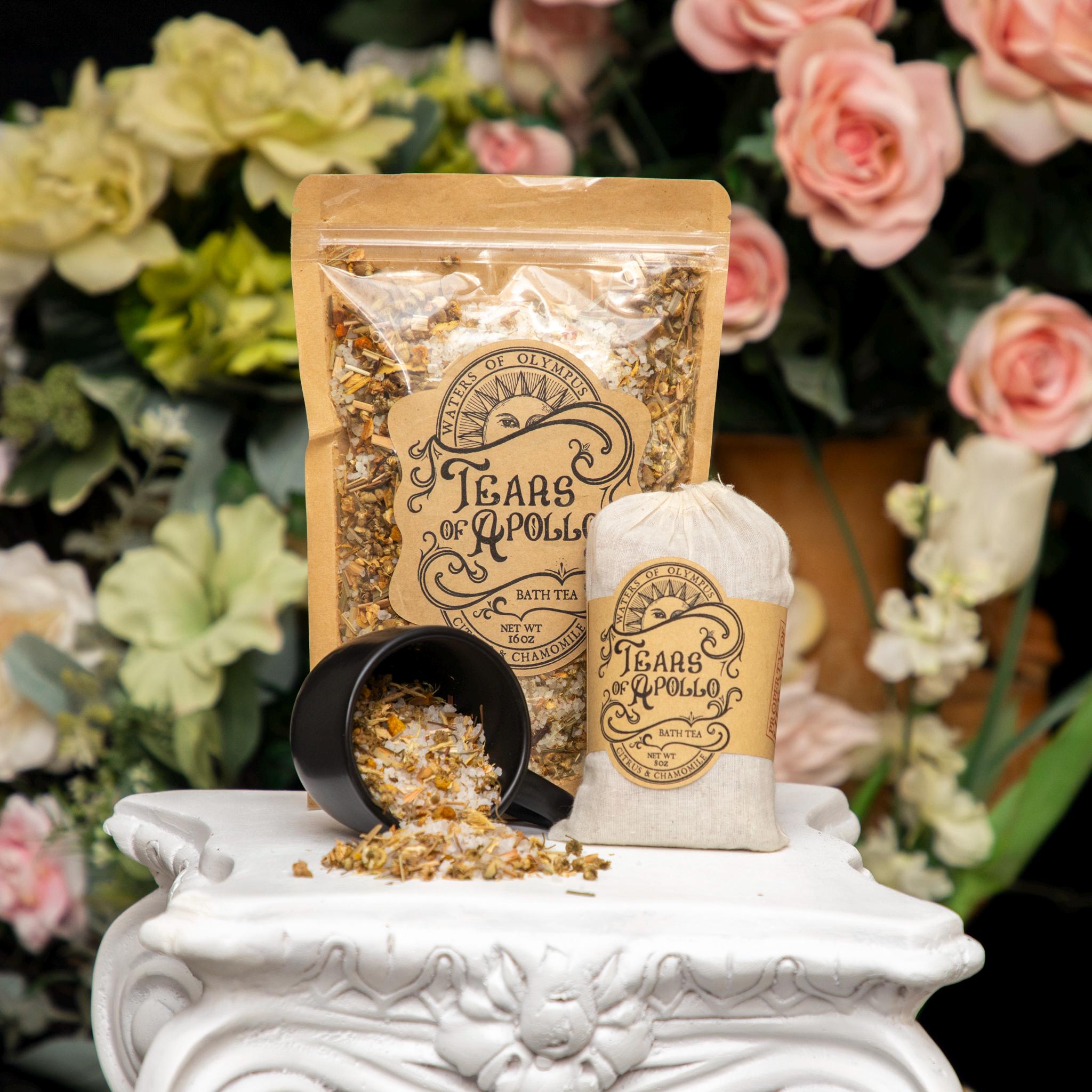 Tears of Apollo Lemon Orange Echinacea Bath Tea