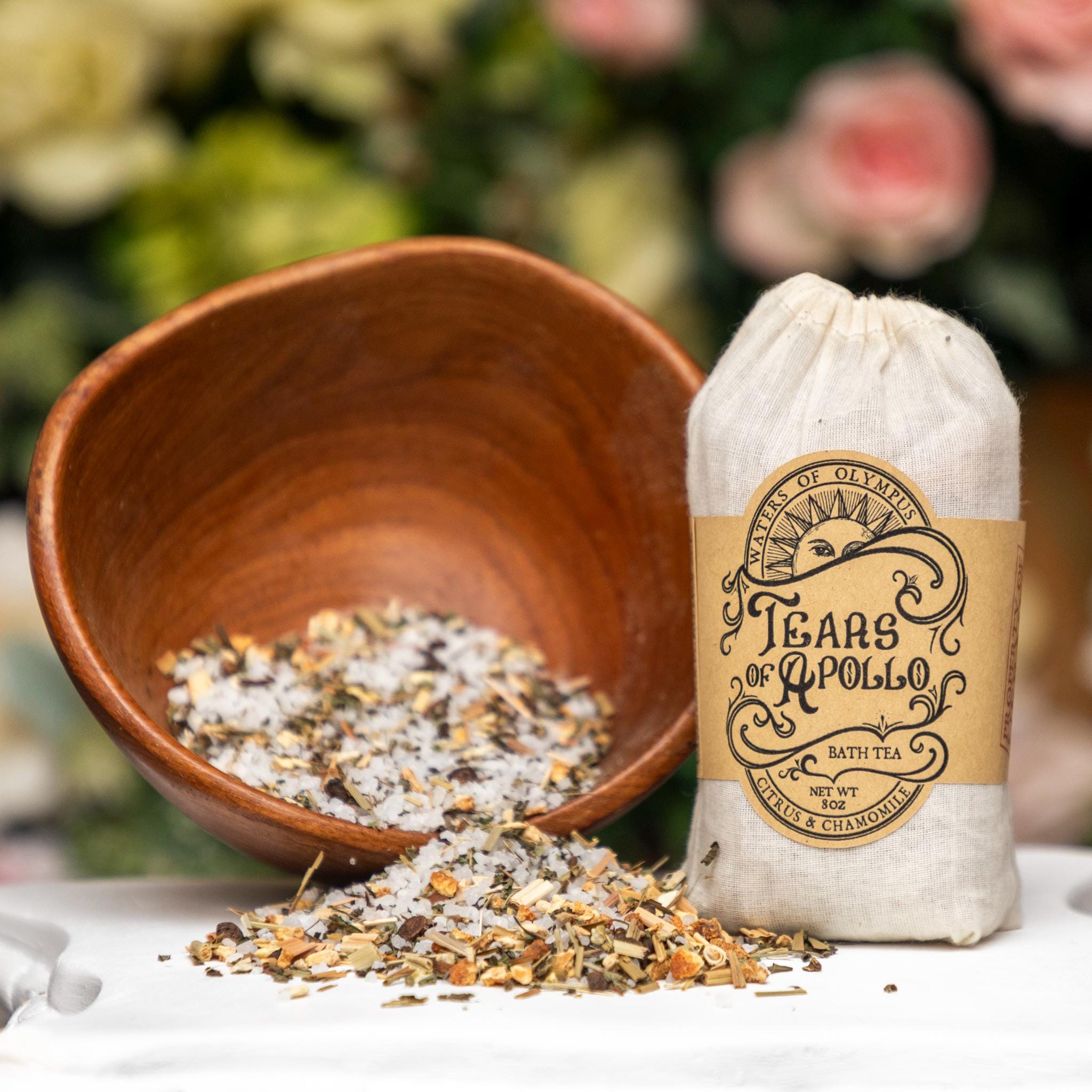 Tears of Apollo Lemon Orange Echinacea Bath Tea