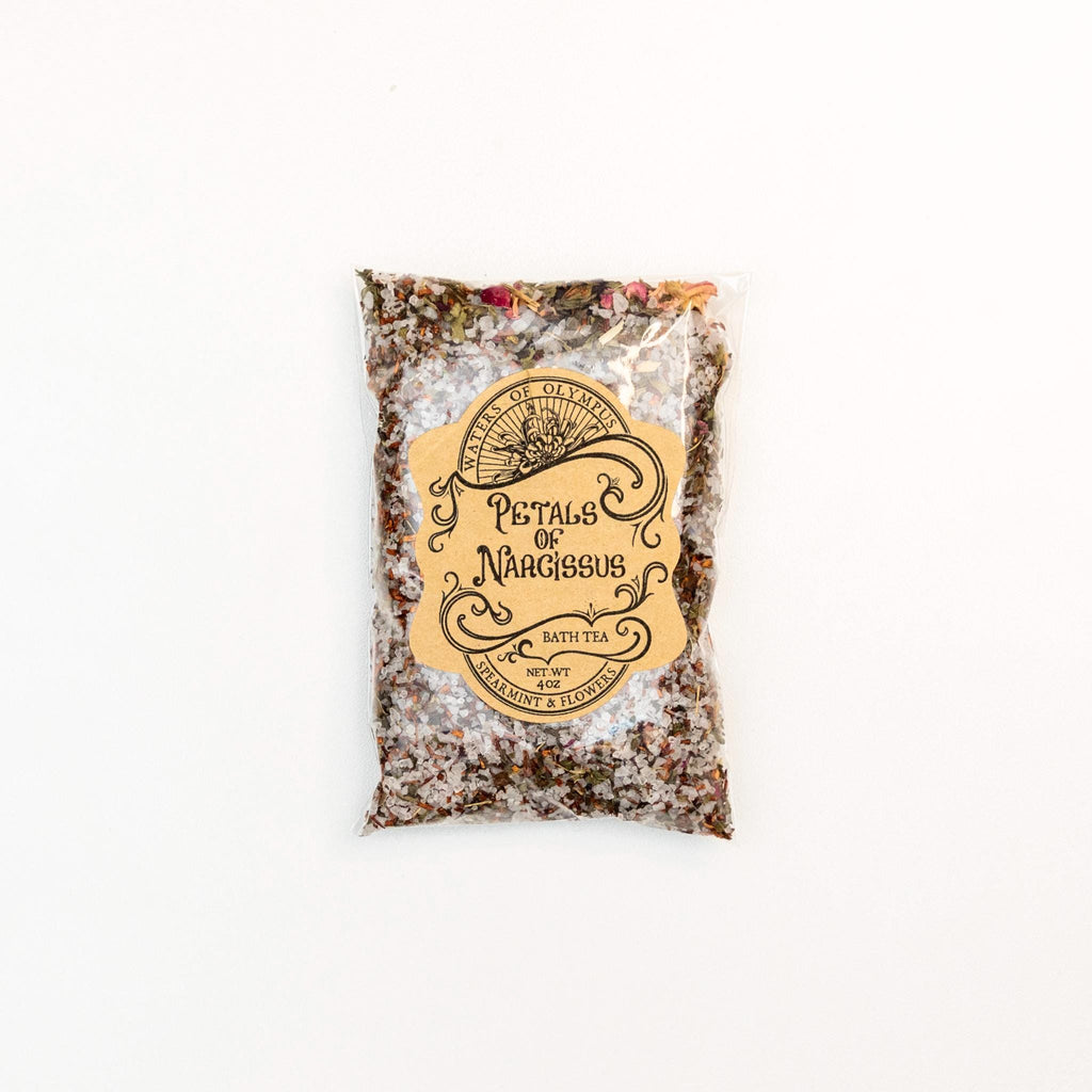 Petals of Narcissus Spearmint & Flowers Bath Tea