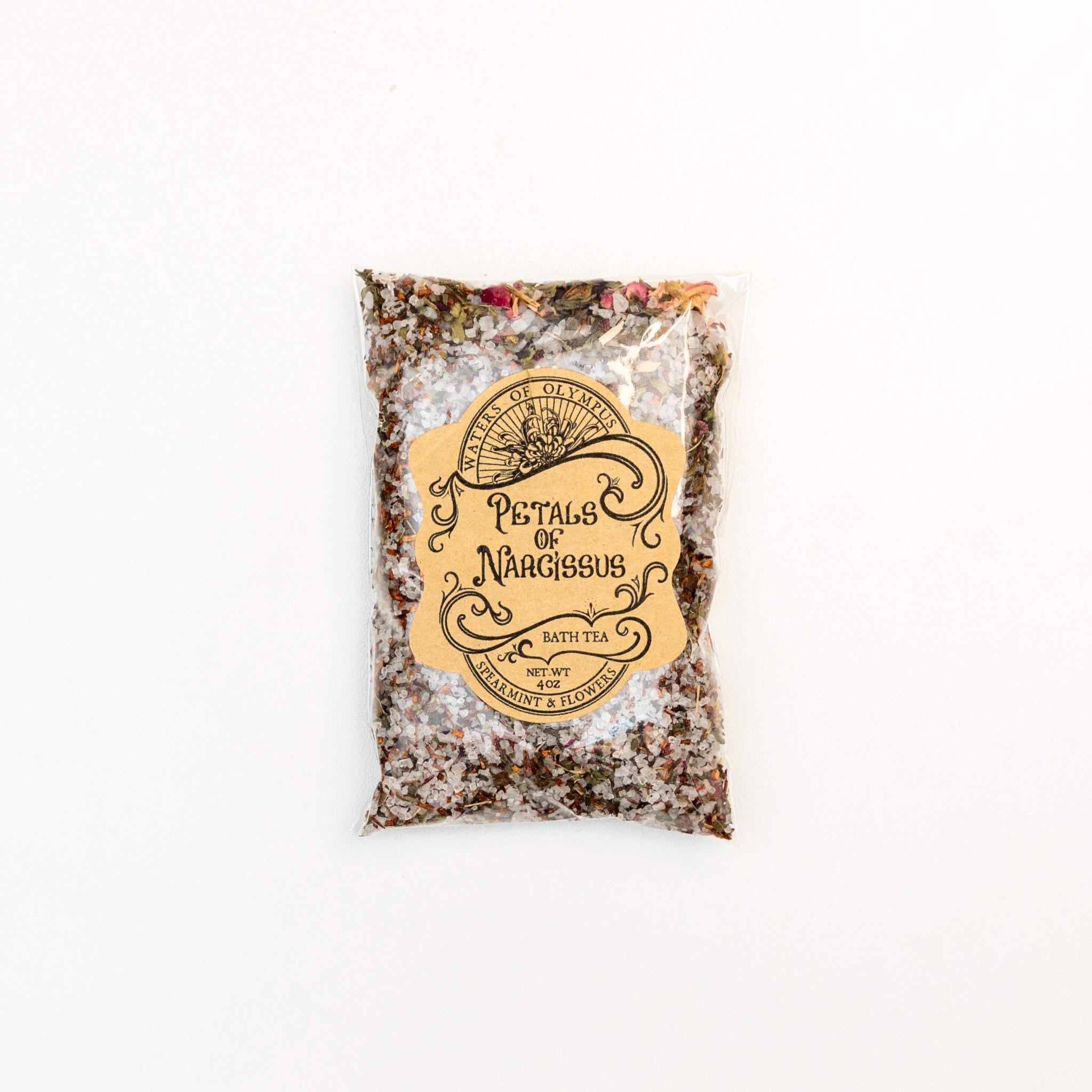 Petals of Narcissus Spearmint & Flowers Bath Tea
