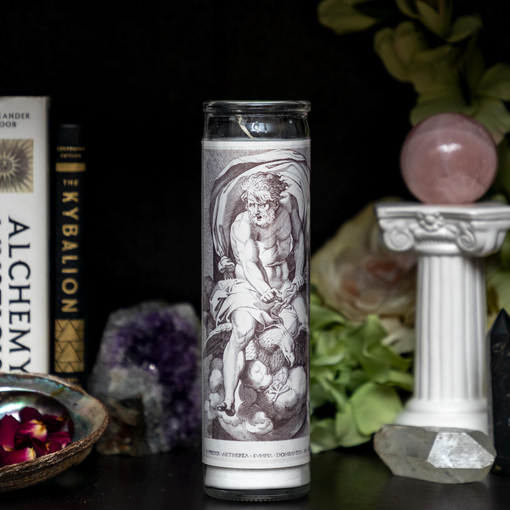 Zeus Devotional Candle