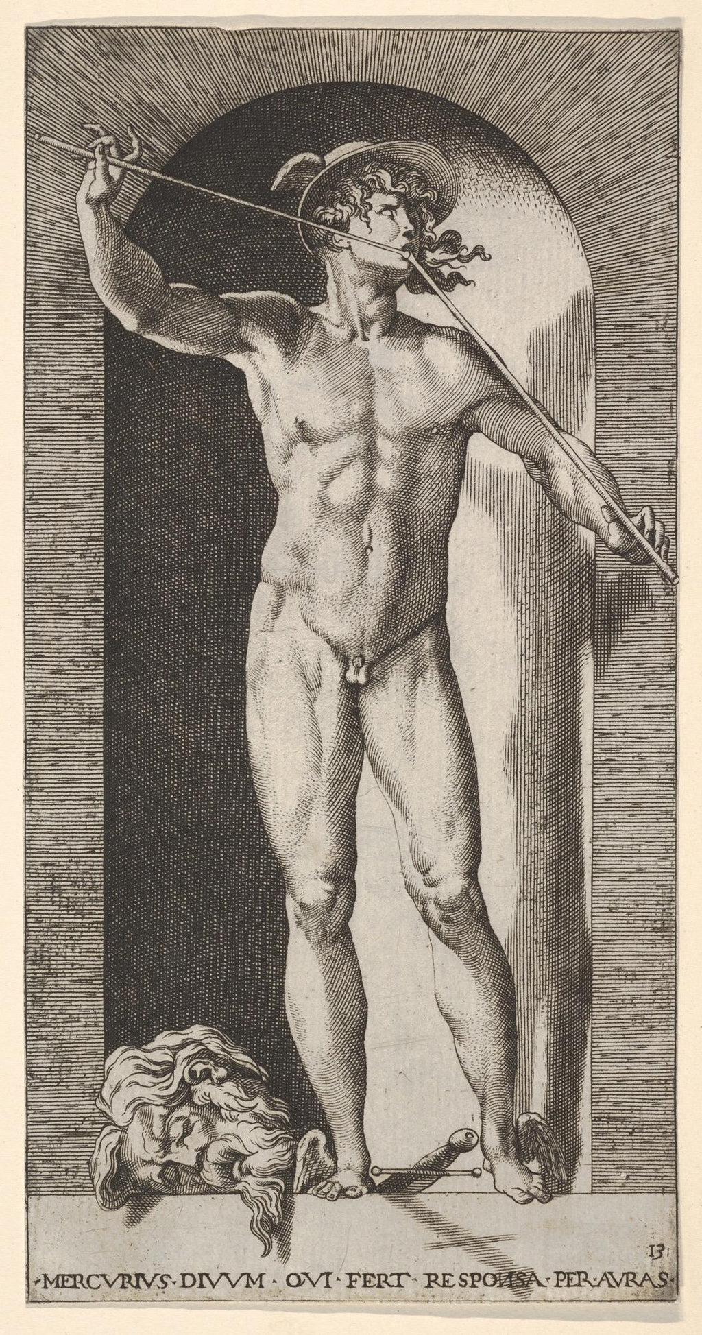Hermes Devotional Candle