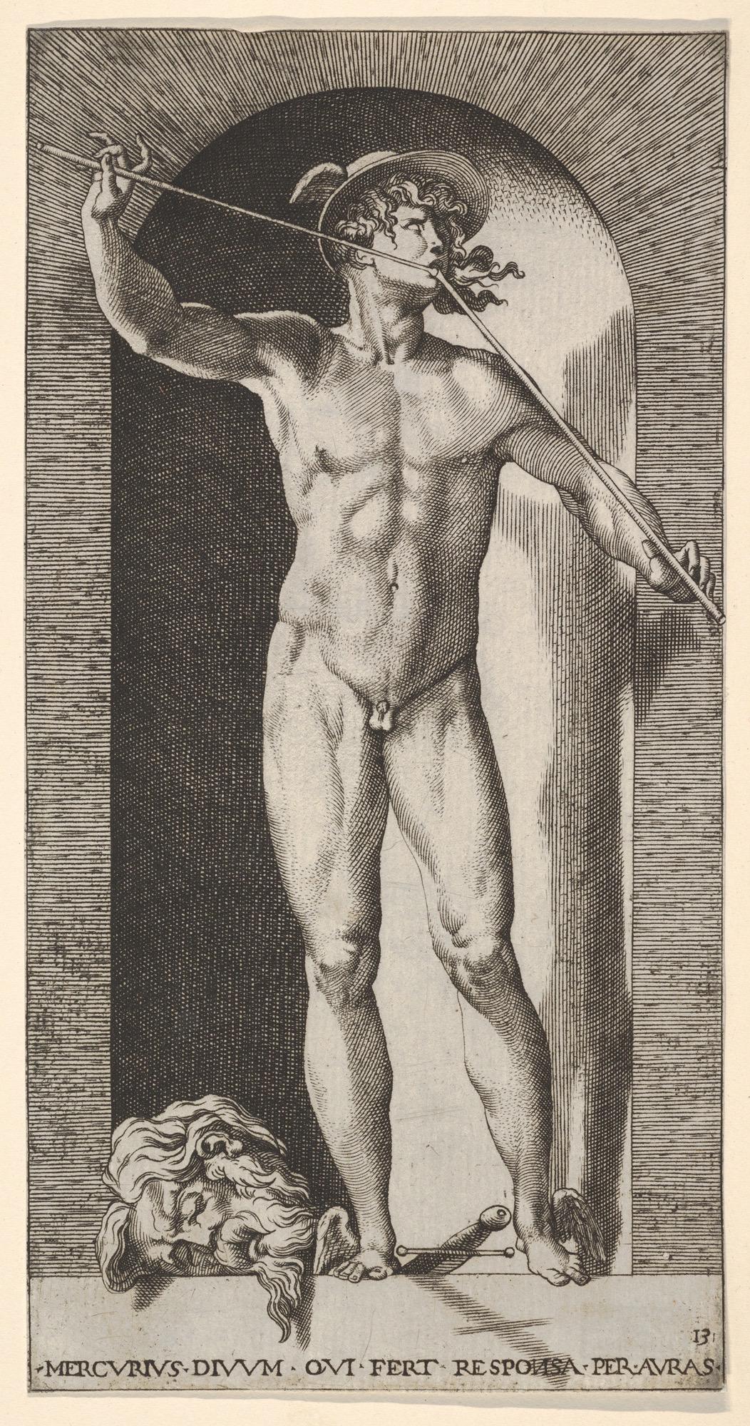 Hermes Devotional Candle