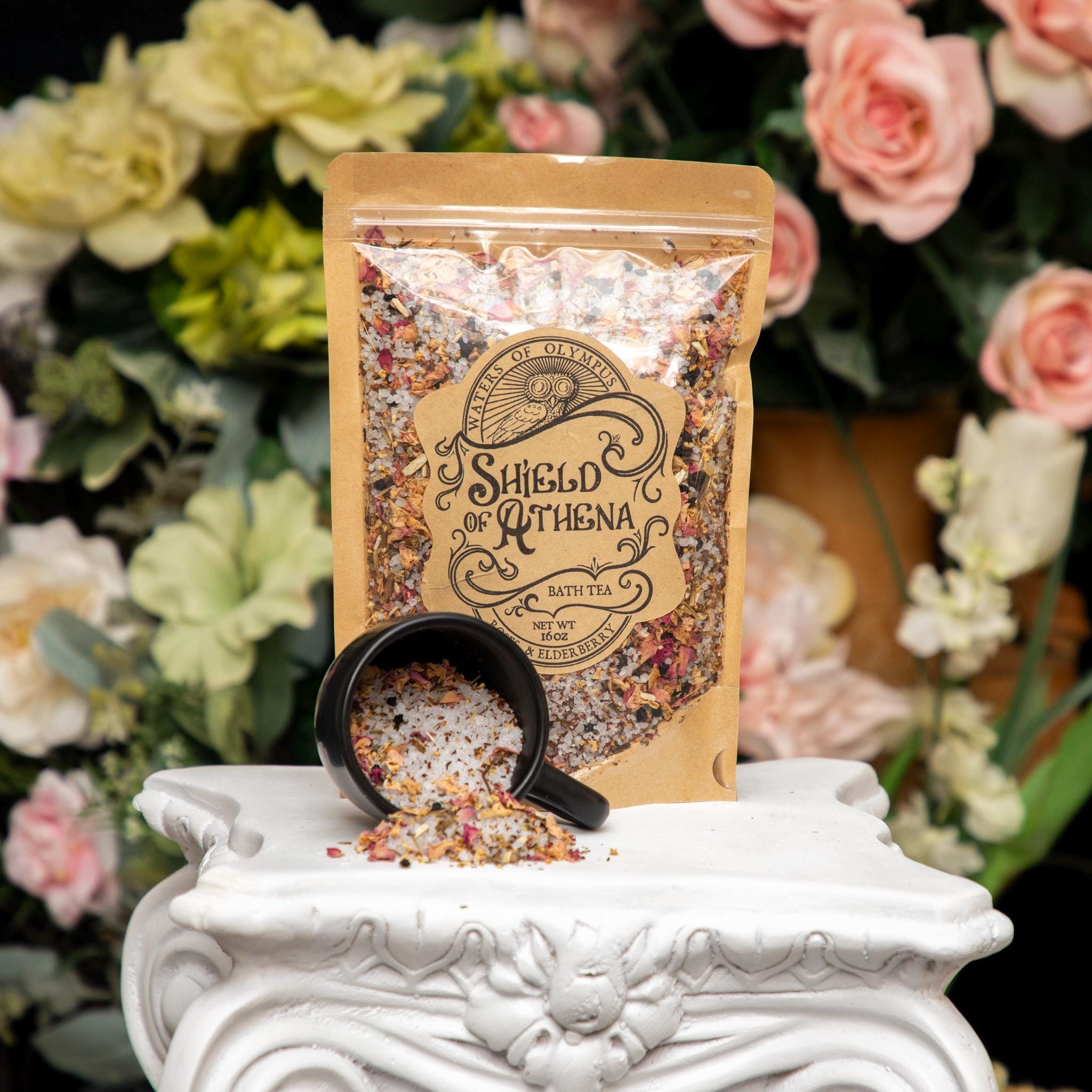 Shield of Athena Rooibos & Elderflower Bath Tea