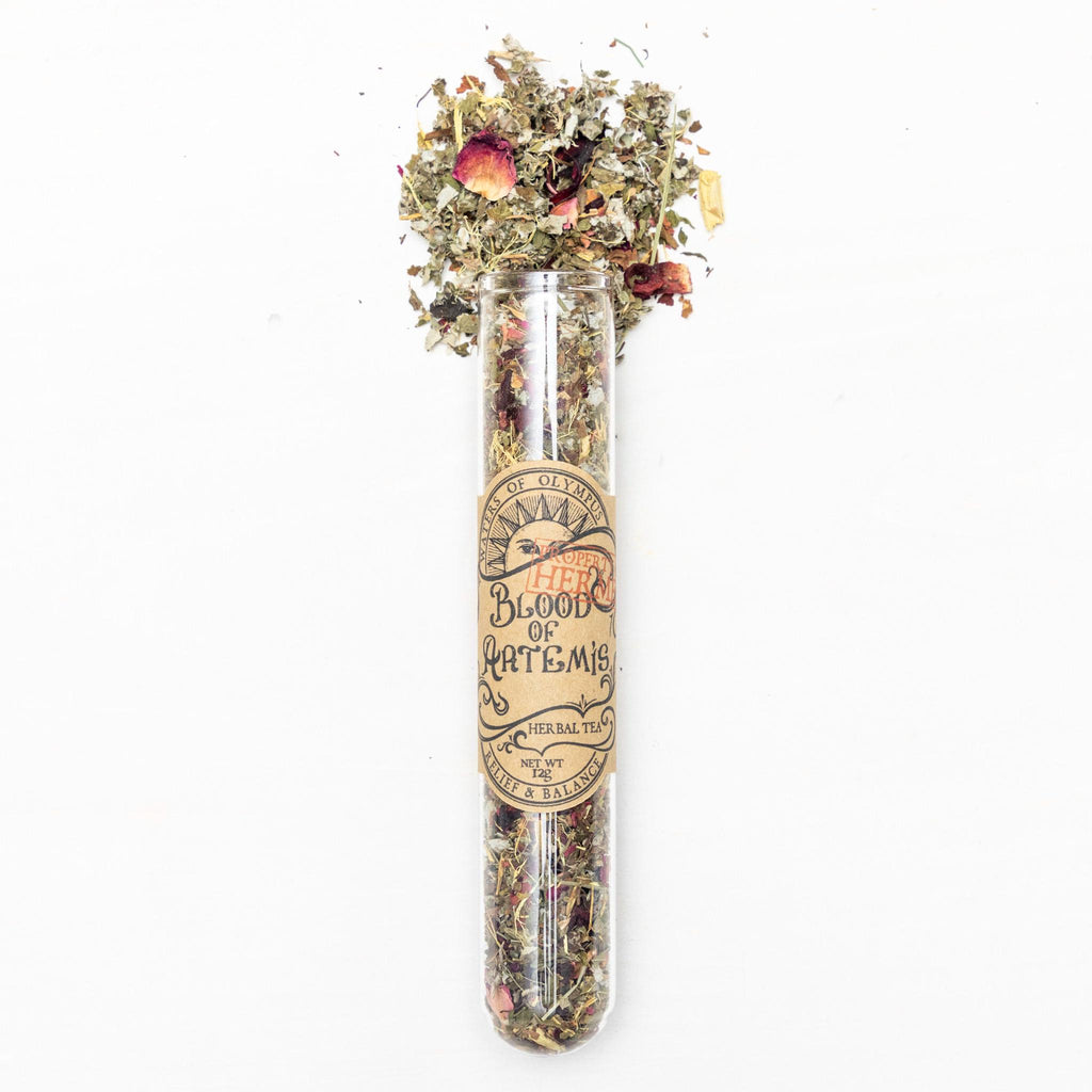 Blood of Artemis Vial - Hibiscus Raspberry Leaf