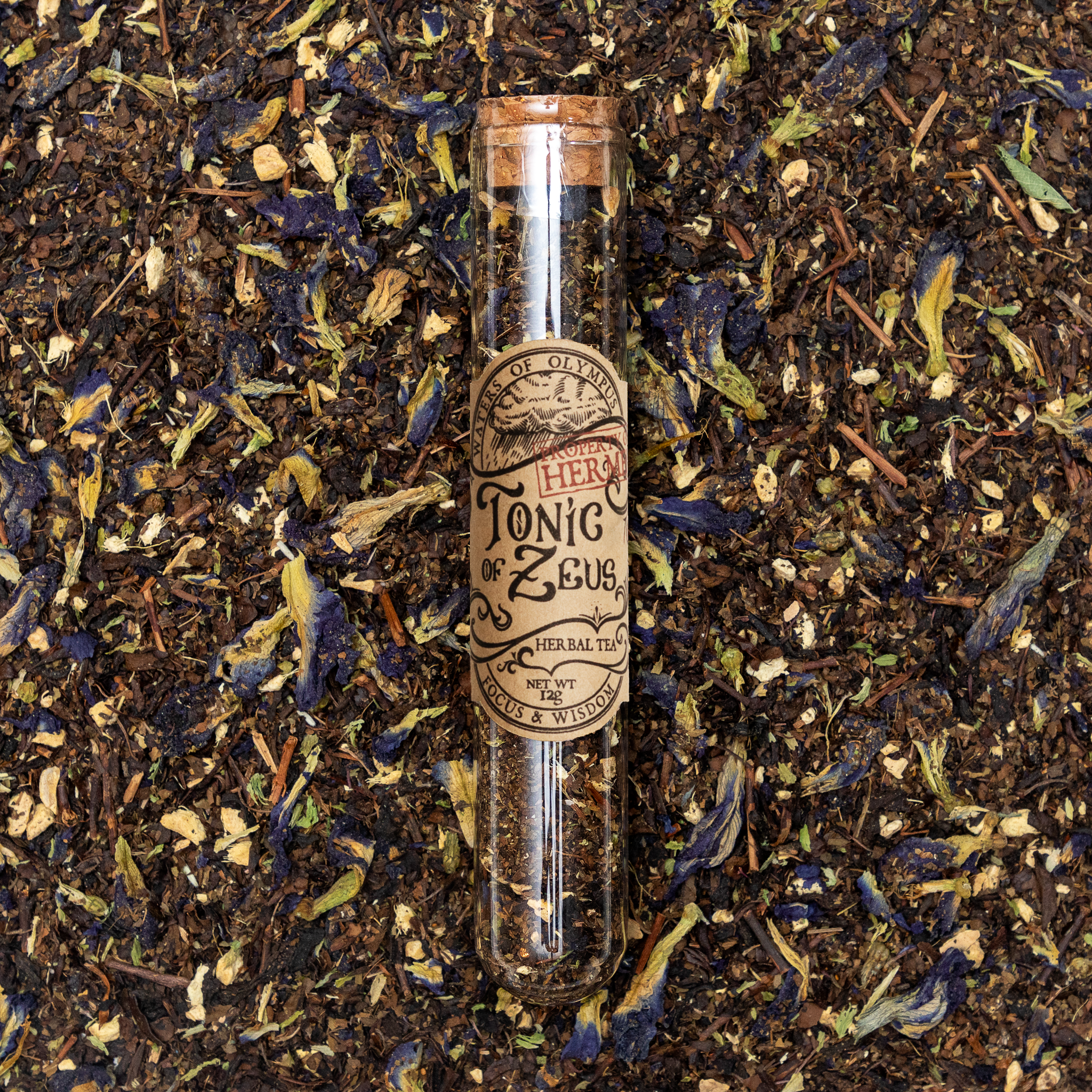 Tonic of Zeus - Blue Pea Flower Ginger Oolong