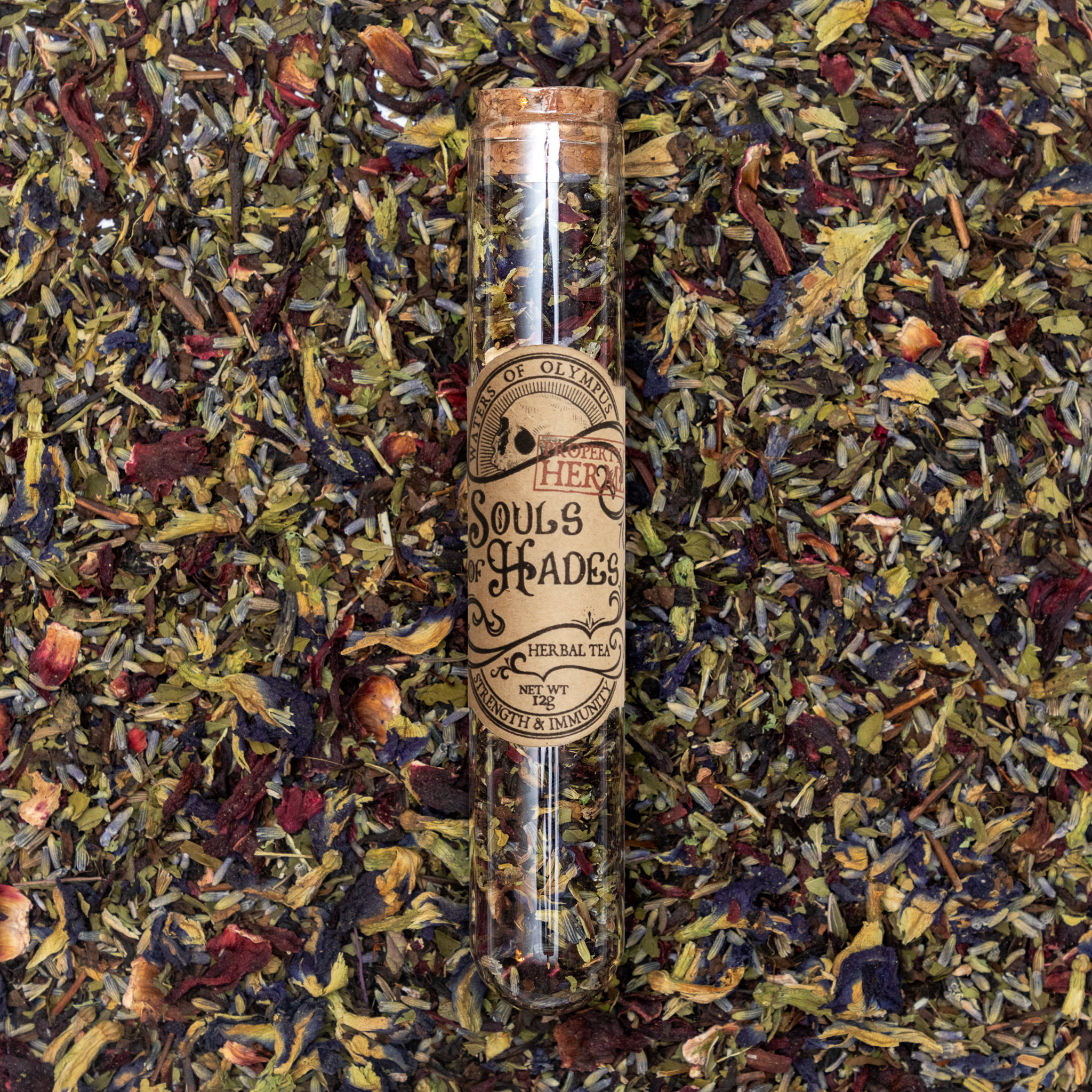 Souls of Hades - Hibiscus Lavender Oolong