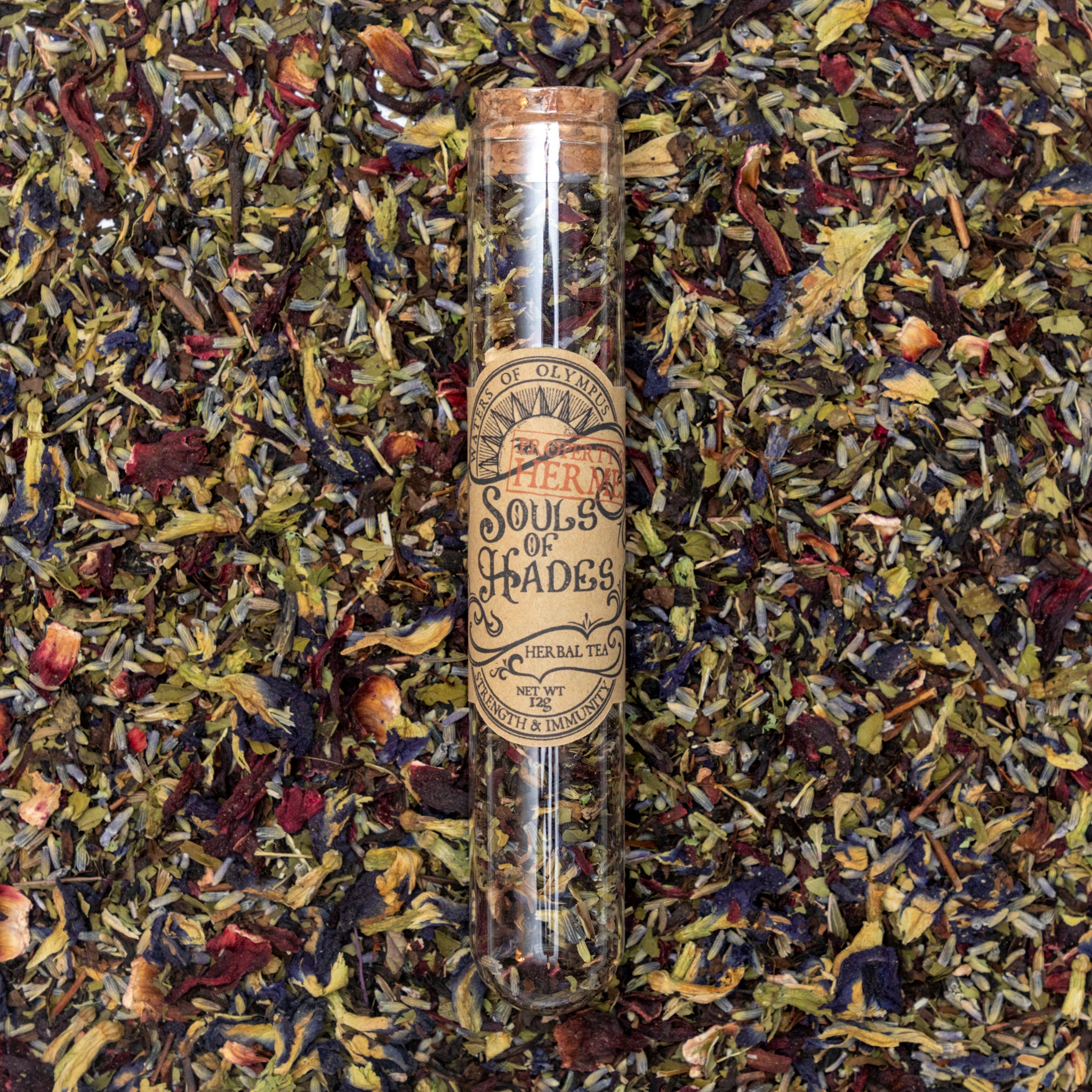 Souls of Hades - Hibiscus Lavender Oolong