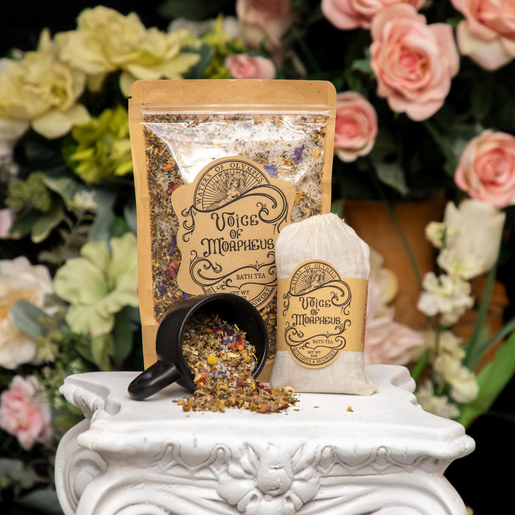 Voice of Morpheus Blue Lotus & Mugwort Chamomile Bath Tea