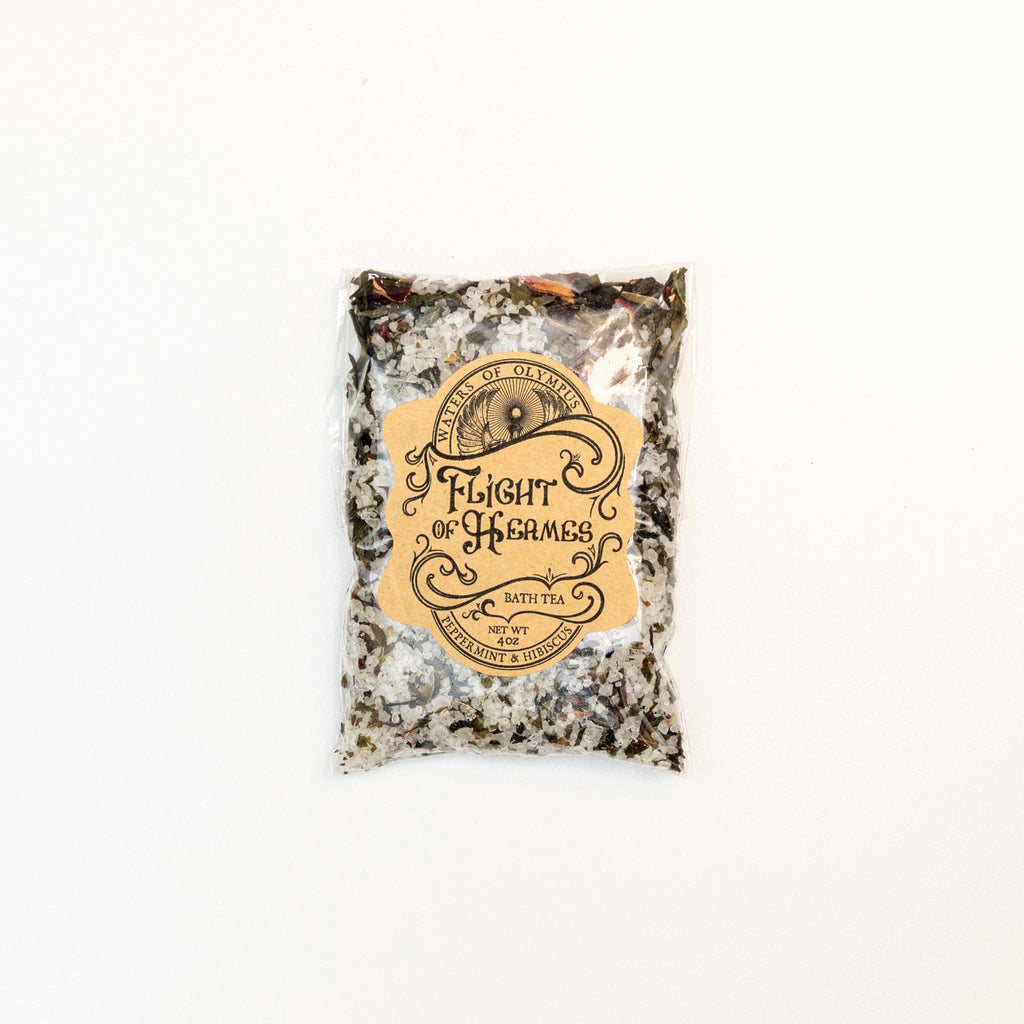 Flight of Hermes Peppermint & Hibiscus Bath Tea