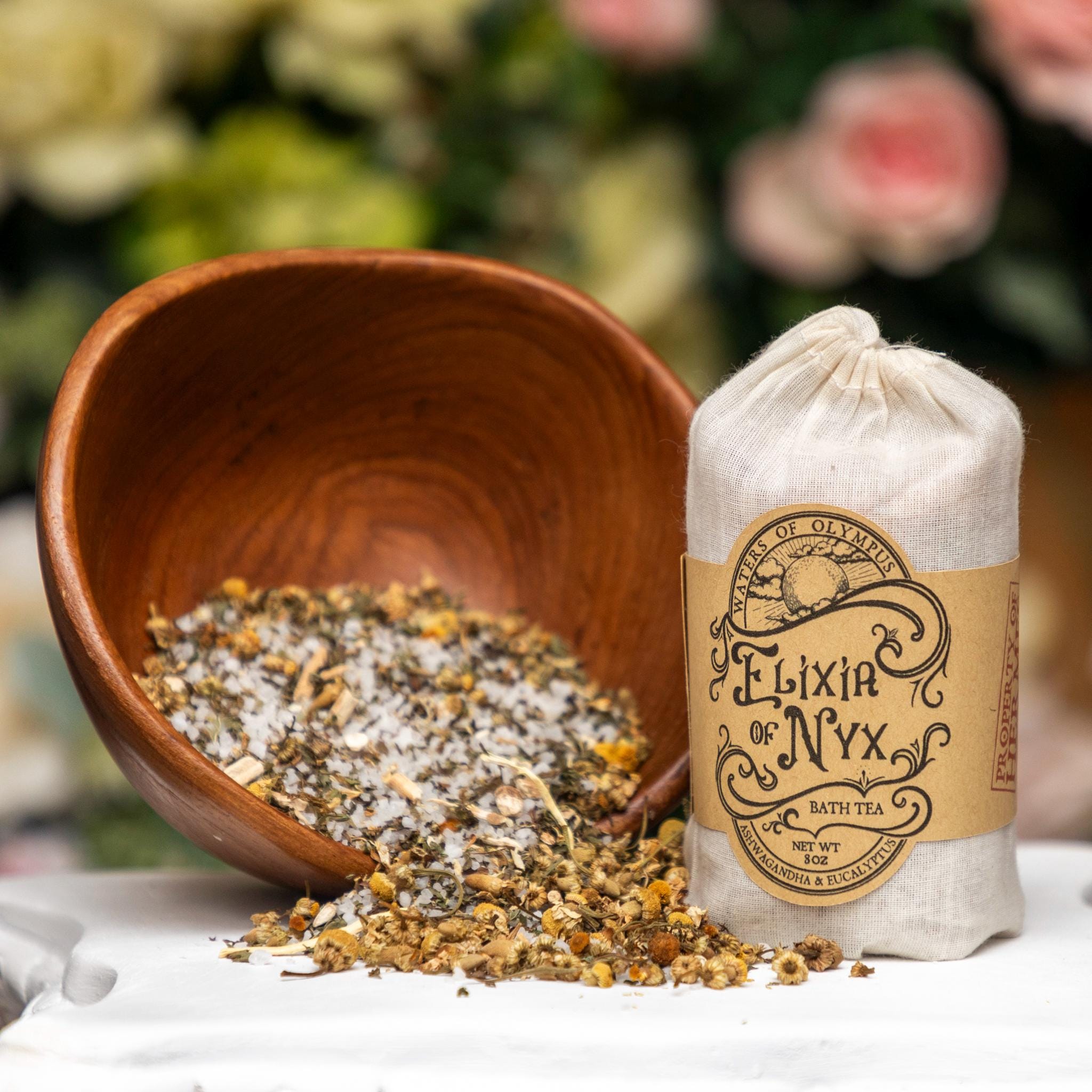 Elixir of Nyx Ashwagandha & Eucalyptus Bath Tea