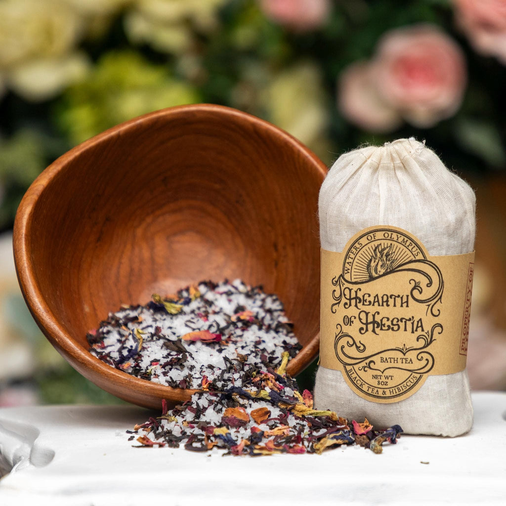Hearth of Hestia Black Tea & Hibiscus Bath Tea | Hearth of Hestia Bath Tea Blend