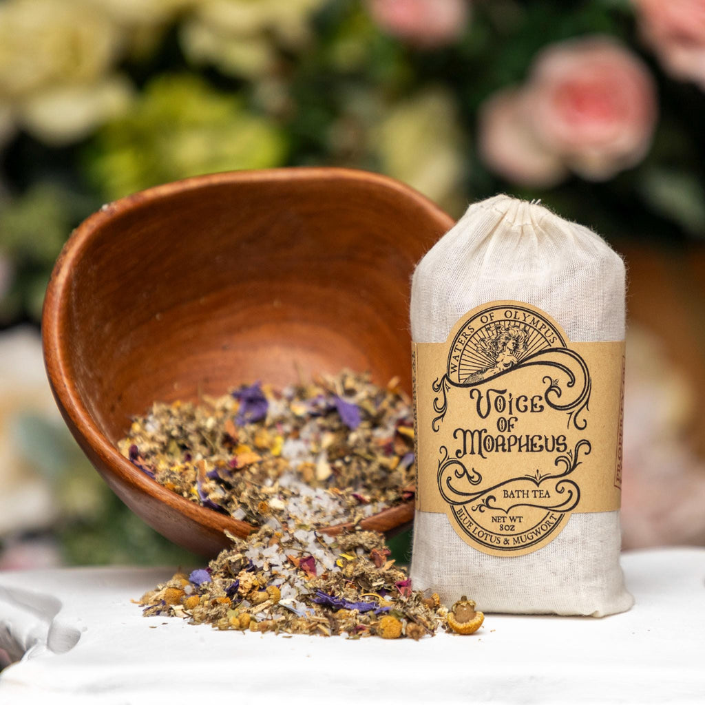 Voice of Morpheus Blue Lotus & Mugwort Chamomile Bath Tea